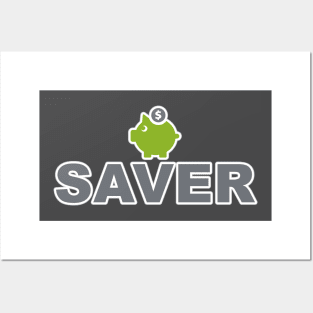 Saver Piggy Bank Business Entrepreneur Money Posters and Art